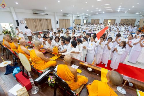 ภาพ No.263842:วันที่ 23 ตุลาคม พ.ศ. 2568 พิธีทอดกฐินสามัคคีทั่วไทย 30,000 วัด โดยคณะศิษยานุศิษย์ บูชาธรรม 81 ปี หลวงพ่อธัมมชโย ณ ธุดงคสถานสุราษฎร์ธานี ต.ขุนทะเล อ.เมือง จ.สุราษฎร์ธานี