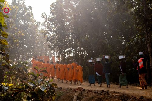 ภาพ No.130799:Photo Story ปฐมบรรพชาชาวพุทธมาร์มา บังกลาเทศ Episode 4/5  วันที่ 10 กุมภาพันธ์พ.ศ. 2567