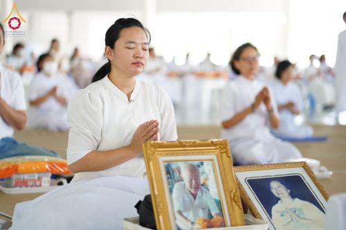 ภาพ No.209909:วันพุธที่ 26 กุมภาพันธ์ พ.ศ. 2568 พิธีบุพเปตพลี ครั้งที่ 159 ณ หอฉันคุณยายอาจารย์จันทร์ขนนกยูง วัดพระธรรมกาย