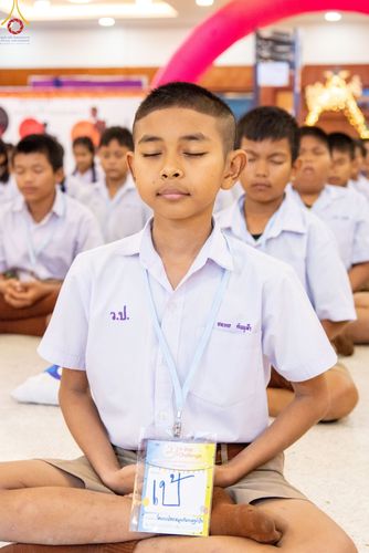 ภาพ No.106624:วันรวมพลังเด็กดี V-star ผู้นำฟื้นฟูศีลธรรมโลก จังหวัดสมุทรสาคร วันพฤหัสบดีที่ 28 ธันวาคม พ.ศ. 2566 ณ โรงเรียนสมุทรสาครวิทยาลัย อำเภอเมือง จังหวัดสมุทรสาคร