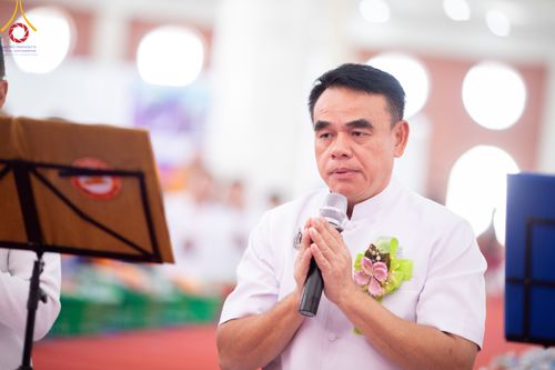 ภาพ No.314233:วันอังคารที่ 17 มีนาคม พ.ศ. 2569 พิธีตักบาตรฉลองสามเณรใหม่ 500 รูป  ณ มณฑลพิธีลุมพินี ประเทศเนปาล