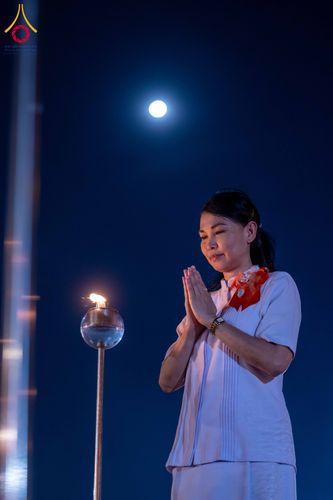 ภาพ No.312394:วันอังคารที่ 3 มีนาคม พ.ศ.2569 พิธีเวียนประทักษิณและจุดมาฆประทีป (ภาพชุดที่ 2) ณ ลานธรรมพระมหาธรรมกายเจดีย์ วัดพระธรรมกาย