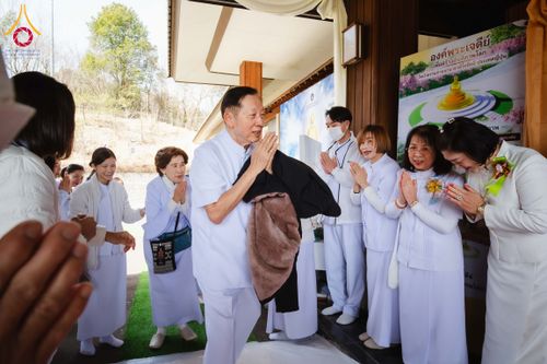 ภาพ No.316311:วันอาทิตย์ที่ 15 มีนาคม พ.ศ.2569 พิธีปฐมเริ่มหล่อองค์พระเจดีย์ เพื่อสร้างสันติภาพโลก บูชาธรรม ๘๒ ปี หลวงพ่อธัมมชโย  ณ วัดป่าธรรมกายนานาชาติโทชิหงิ ประเทศญี่ปุ่น