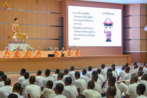 ภาพ No.340315:วันที่ 23 กรกฎาคม พ.ศ. 2569 พิธีเปิดโครงการพัฒนาคุณธรรม จริยธรรม สำหรับนักเรียนนายสิบตำรวจ (นสต.) รุ่นที่ 17 ศูนย์ฝึกอบรมตำรวจภูธรภาค 1 ระหว่างวันที่ 23-27 กรกฏาคม 2569 ( 5 วัน 4 คืน) ณ ศูนย์ปฏิบัติธรรมเวิล์ดพีช วัลเล่ย์ (World Peace Valley) เขาใหญ่  ต.ห