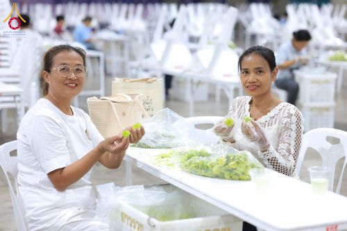 ภาพ No.303300:วันที่ 15-21 มกราคม พ.ศ.2569 ปลิดกลีบดอกเบญจทรัพย์ เพื่อโปรยต้อนรับพระธรรมยาตรา ในโครงการธรรมยาตรา กตัญญูบูชา มหาปูชนียาจารย์ พระมงคลเทพมุนี(สด จนฺทสโร) พระผู้ปราบมาร อนุสรณ์สถาน 7 แห่ง ปีที่ 14 ณ วิหารคด วัดพระธรรมกาย