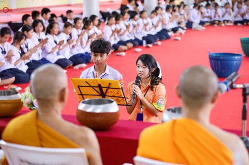 ภาพ No.338505:วันที่ 2-3 กรกฎาคม พ.ศ.2569 โครงการอบรมคุณธรรม จริยธรรมและความดีสากล ประจำปีการศึกษา2569 นักเรียนกว่า 150 คน  ณ วัดราษฎร์บูรณะ (วัดบางปลา) ต.บางปลา อ.บางพลี จ.สมุทรปราการ