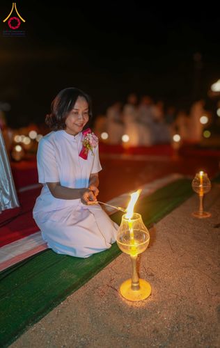 ภาพ No.309111:วันศุกร์ที่ 6 กุมภาพันธ์ พ.ศ.2569 พิธีจุดประทีปโคมลาน ปล่อยโคมลอยถวายเป็นพุทธบูชา  ณ ลานธรรมเจดีย์วัดทุ่งเจริญธรรม อ.อมก๋อย จ.เชียงใหม่