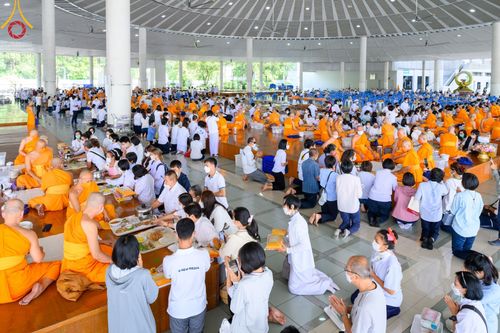 ภาพ No.68156:พิธีบุพเปตพลี ครั้งที่ 131 เพื่ออุทิศบุญกุศลแด่บรรพบุรุษผู้ล่วงลับ วันที่ 22 ธันวาคม พ.ศ. 2565 ณ วัดพระธรรมกาย