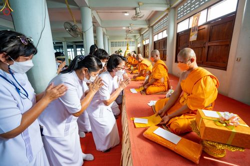 ภาพ No.65884:พิธีอุปสมบทวัดเชิงท่า อ.สามโคก จ.ปทุมธานี รับบุญจัดงานโดยสำนักศรัทธาภิบาล ในโครงการอุปสมบทบูชาธรรม มหาปูชนียาจารย์ประจำปี 2565 เมื่อวันที่ 7 ธันวาคม พ.ศ. 2565