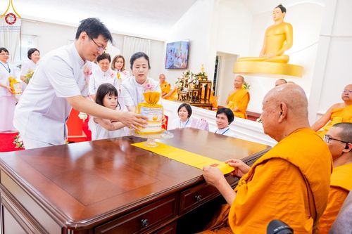 ภาพ No.144793:พิธีประดิษฐานลูกนิมิตมหาสมบัติ ผูกสีมาสถาปนาอุโบสถ บูชาธรรม ๘๐ ปี หลวงพ่อธัมมชโย วันอาทิตย์ที่ ๓๐ มิถุนายน พ.ศ. ๒๕๖๗ วัดพระธรรมกายนิวเจอร์ซี ประเทศสหรัฐอเมริกา