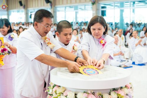 ภาพ No.128942:พิธีทอดผ้าป่าฉลองมหารัตนเจดีย์สิริปทุมสวรรค์ ณ ศูนย์ปฏิบัติธรรมภาคใต้ อ.บางกล่ำ จ.สงขลา วันที่ 10 มีนาคม พ.ศ. 2567