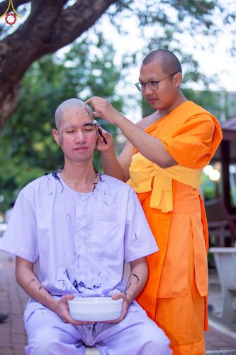 ภาพ No.216771:วันอาทิตย์ที่ 6 เมษายน พ.ศ. 2568 พิธีตัดปอยผม และปลงผมนาคธรรมทายาท โครงการบวชบูชาธรรม81ปี หลวงพ่อธัมมชโย โครงการ 1 และ 2 โครงการนานาชาติ AEC&WAB รุ่น CEO (ผู้บริหาร) รุ่นที่4 ณ หมู่บ้านบรรลุธรรม วัดพระธรรมกาย