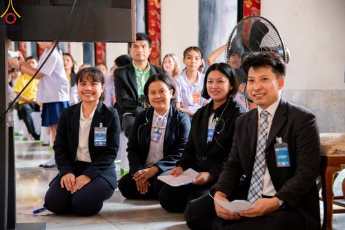 ภาพ No.184985:กิจกรรมวันรวมพลังเด็กดี V-Star ผู้นำฟื้นฟูศีลธรรมโลก กรุงเทพมหานคร ณ วัดมหาธาตุยุวราชรังสฤษฎิ์ราชวรมหาวิหาร กรุงเทพมหานคร ในวันที่ 13 ธันวาคม พ.ศ. 2567