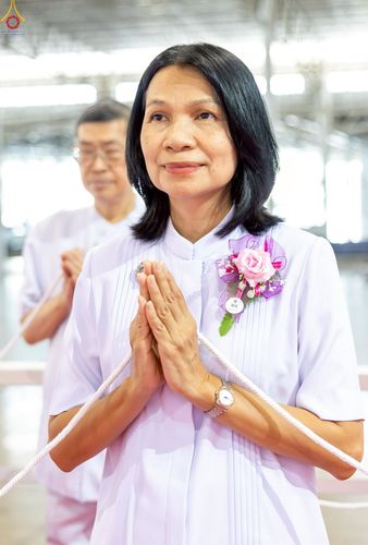 ภาพ No.247144:วันที่ 21 กันยายน พ.ศ. 2568 งานบุญวันอาทิตย์ พิธีจุดเทียนใจ ไฟนิรันด์ อนันตชัย ณ วัดพระธรรมกาย จ.ปทุมธานี