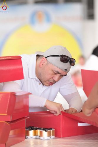 ภาพ No.212341:วันพุธที่ 19 มีนาคม พ.ศ. 2568 การบรรจุไทยธรรมลงกล่องสำเร็จ 43,500 กล่อง เพื่อถวายแด่พระสังฆาธิการ 40,000 กว่าวัดทั่วไทย ในวันคุ้มครองโลก 22 เมษายน พ.ศ. 2568 ณ บ้านแก้วเรือนทองคุณยายฯ วัดพระธรรมกาย