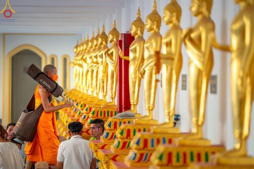ภาพ No.110474:พิธีต้อนรับพระธรรมยาตรา ในโครงการธรรมยาตรากตัญญูบูชา มหาปูชนียาจารย์ พระมงคลเทพมุนี(สด จนฺทสโร) พระผู้ปราบมาร อนุสรณ์สถาน 7 แห่ง ปีที่ 12 วันที่ 11 มกราคม พ.ศ. 2567 ณ อนุสรณ์สถานลำดับที่ 3 สถานที่เกิดใหม่ในเพศสมณะ วัดสองพี่น้อง จ.สุพรรณบุรี