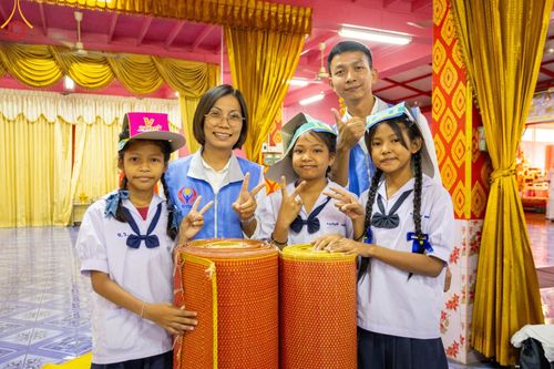 ภาพ No.203599:พิธีทอดผ้าป่าทำนุบำรุงศาสนสถาน ณ วัดตะเคียน ตำบลบางคูเวียง อำเภอบางกรวย จังหวัดนนทบุรี ในโครงการธรรมยาตรา กตัญญูบูชา มหาปูชนียาจารย์ พระมงคลเทพมุนี(สด จนฺทสโร) พระผู้ปราบมาร อนุสรณ์สถาน 7 แห่ง ปีที่ 13 วันที่ 29 มกราคม พ.ศ. 2568