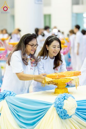 ภาพ No.215473:วันอาทิตย์ต้นเดือนที่ 6 เมษายน พ.ศ. 2568 ขบวนอัญเชิญผ้าป่าสมทบ มหาสังฆทาน 40,000 กว่าวัดทั่วประเทศ ณ สภาธรรมกายสากล วัดพระธรรมกาย