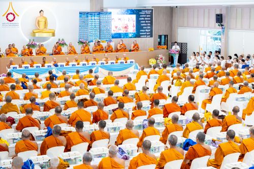 ภาพ No.226006:วันเสาร์ที่ 24 พฤษภาคม พ.ศ. 2568 พิธีถวายสังฆทาน 323 วัด ปีที่ 21 ครั้งที่ 177 พิธีมอบกองทุนหนุนแรงใจช่วยครูใต้ ปีที่ 18 ครั้งที่ 141 และพิธีทำบุญอุทิศส่วนกุศลให้ผู้วายชนม์ ณ ศูนย์ปฏิบัติธรรมภาคใต้ จ.สงขลา