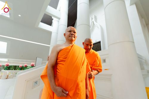 ภาพ No.223656:วันที่ 11 พฤษภาคม พ.ศ. 2568 พิธีบรรพชาของอุบาสก พิสิทธิ์ หมื่นแกล้ว  ณ วัดพระธรรมกาย