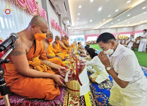 ภาพ No.67689:พิธีอุปสมบทวัดเดิมบาง อ.เดิมบางนางบวช จ.สุพรรณบุรี รับบุญจัดงานโดย  สำนักพระปริยัติธรรม เมื่อวันที่ 7 ธันวาคม พ.ศ. 2565