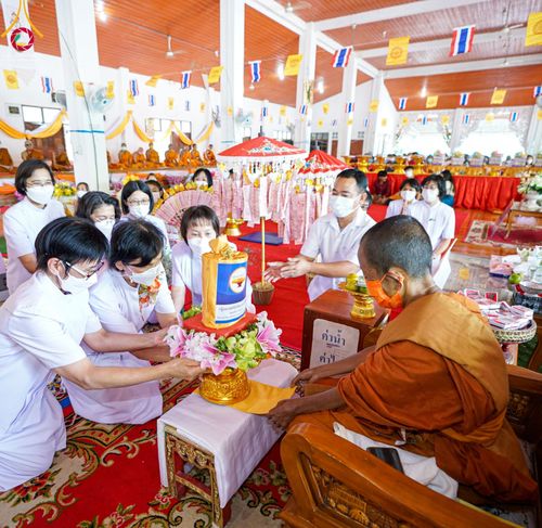 ภาพ No.63824:พิธีทอดกฐินสามัคคีทั่วไทย 5,000 วัด โดยคณะศิษยานุศิษย์วัดพระธรรมกาย น้อมบูชาธรรม 78 ปี หลวงพ่อธัมมชโย วันที่ 5 พฤศจิกายน พ.ศ. 2565 วัดเวฬุวันคิรีวงค์ อ.ด่านช้าง จ.สุพรรณบุรี