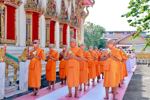 ภาพ No.66883:พิธีอุปสมบท วัดบัวแก้วเกษร อ.ลาดหลุมแก้ว จ.ปทุมธานี รับบุญจัดงานโดย กองติดต่อสอบถาม สำนักศรัทธาภิบาล เมื่อวันที่ 7 ธันวาคม พ.ศ. 2565