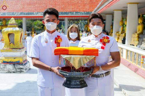 ภาพ No.67626:พิธีอุปสมบทวัดสว่างภพ จ.ปทุมธานี รับบุญจัดงานโดย สำนักสื่อธรรมะ เมื่อวันที่ 13 ธันวาคม พ.ศ. 2565