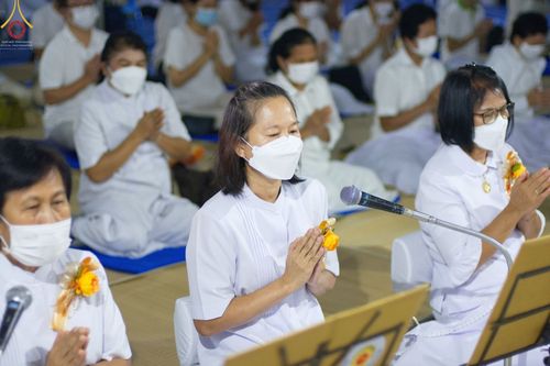 ภาพ No.70020:พิธีถวายภัตตาหารเป็นสังฆทาน แด่คณะพระธรรมยาตราฯ ในโครงการธรรมยาตราฯ ปีที่ 11 ณ อนุสรณ์สถานคลองบางนางแท่น อ.สามพราน จ.นครปฐม วันที่ 11 มกราคม พ.ศ. 2566