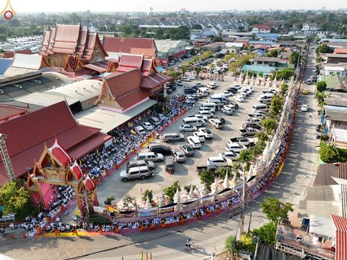 ภาพ No.295174:วันที่ 14 มกราคม พ.ศ. 2569 พิธีต้อนรับพระธรรมยาตรา อนุสรณ์สถานลำดับที่ 4  สถานที่เกิดด้วยกายธรรม ณ วัดโบสถ์บน ต.บางคูเวียง จ.นนทบุรี ในโครงการธรรมยาตรา กตัญญูบูชา มหาปูชนียาจารย์ พระมงคลเทพมุนี(สด จนฺทสโร) พระผู้ปราบมาร อนุสรณ์สถาน 7 แห่ง ปีที่ 14