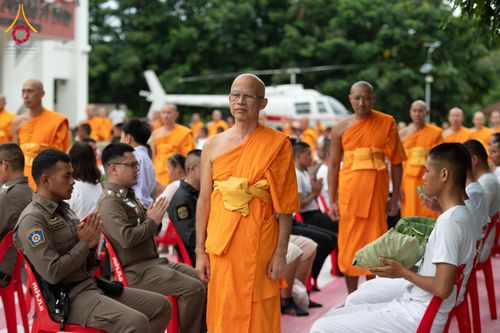 ภาพ No.349318:วันจันทร์ที่ 14 กันยายน พ.ศ.2569  พิธีตัดปอยผมนักเรียนนายสิบธรรมทายาท  "โครงการบรรพชาและพัฒนาศีลธรรม นักเรียนนายสิบตำรวจรุ่นที่ 16“  ณ ศูนย์ฝึกอบรมตำรวจภูธร ภาค 1  จ.สระบุรี