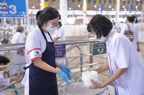 ภาพ No.125436:V.27 มาฆะ สาธุ  การรับบุญเตรียมงาน ปฎิบัติงาน เก็บงาน ของเจ้าหน้าที่หน่วยงานต่างๆ เพื่อวันมาฆบูชา วันเสาร์ที่ 24 กุมภาพันธ์  พ.ศ. 2567 ณ วัดพระธรรมกาย จ.ปทุมธานี