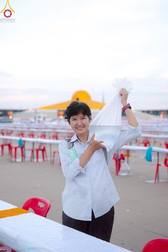 ภาพ No.218850:วันศุกร์ที่ 18 เมษายน พ.ศ. 2568 การเตรียมงานในลานธรรม , พระมหาธรรมกายเจดีย์ เพื่องานวันคุ้มครองโลก 22 เมษายน พ.ศ. 2568