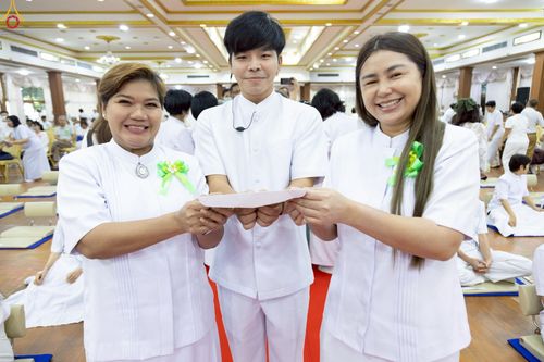 ภาพ No.235057:วันเสาร์ที่ 26 กรกฎาคม พ.ศ. 2568 พิธีทอดผ้าป่าบูรณปฏิสังขรณ์ วัดสามพระยาวรวิหาร ณ ศาลาอบรมสงฆ์ วัดสามพระยาวรวิหาร เขตพระนคร กรุงเทพมหานครฯ