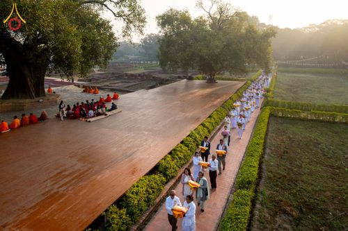 ภาพ No.210056:วันอังคารที่ 4 มีนาคม พ.ศ. 2568 พิธีบรรพชาสามเณรเนปาล 500 รูป ณ ลุมพินี ประเทศเนปาล