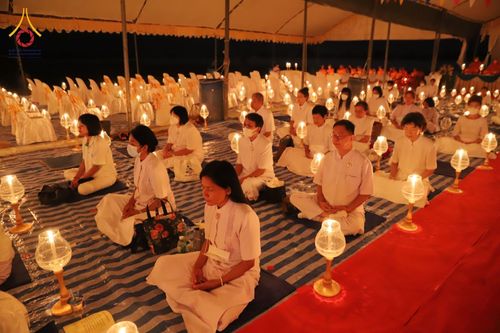 ภาพ No.76265:พิธีกลั่นแผ่นดินสร้างมหาเจดีย์ปัตตานี , พิธีตักบาตรแด่พระภิกษุสงฆ์ 159 รูป ,  พิธีทอดผ้าป่า , พิธีโปรยรัตนชาติ ,  พิธีจุดประทีปถวายเป็นพุทธบูชา ณ ศูนย์อบรมเยาวชนปัตตานี จ.ปัตตานี วันอาทิตย์ที่ 5 กุมภาพันธ์ พ.ศ.2566