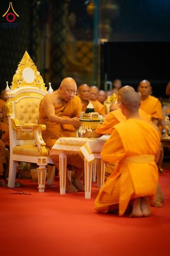 ภาพ No.210739:วันพฤหัสบดีที่ 13 มีนาคม พ.ศ. 2568  สมโภชพระประธานอุโบสถวัดป่าอุบลแก้ว จังหวัดอุบลราชธานี