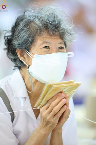 ภาพ No.77081:พิธีหล่อพระบรมพุทธเจ้า ในวันมาฆบูชา อาทิตย์ต้นเดือนที่ 6 มีนาคม พ.ศ. 2566 ณ วัดพระธรรมกาย จ.ปทุมธานี