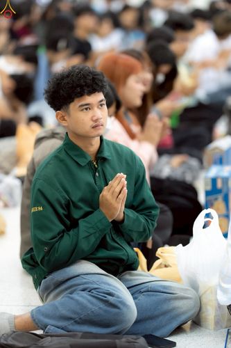 ภาพ No.243131:วันพฤหัสบดีที่ 4 กันยายน พ.ศ. 2568 เวลา 07.00-08.15 น. มหาวิทยาลัยเกษตรศาสตร์ กำแพงแสน ร่วมทำบุญตักบาตร Freshy KU85 พระสงฆ์ 85 รูป