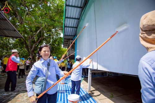 ภาพ No.226794:กิจกรรมจิตอาสาพัฒนา “เราทำความ ดี ด้วยหัวใจ” เนื่องในโอกาสวันพระบาทสมเด็จพระปกเกล้าเจ้าอยู่หัว ณ วัดพระธรรมกาย อ.คลองหลวง จ.ปทุมธานี วันพุธที่ 28 พฤษภาคม พ.ศ. 2568