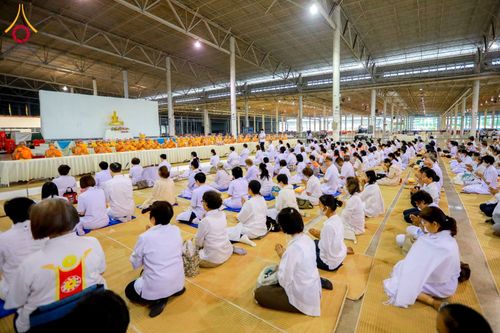 ภาพ No.121636:พิธีถวายภัตตาหารเป็นสังฆทาน แด่คณะพระธรรมยาตรา ปีที่ 12 วันที่ 31 มกราคม พ.ศ. 2567 ณ สภาธรรมกายสากล วัดพระธรรมกาย