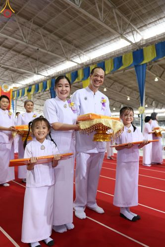 ภาพ No.150168:พิธีทอดผ้าป่าสมทบกฐินวัดพระธรรมกาย และสมทบกฐิน 30,000 วัดทั่วไทย ครั้งที่ 1 เนื่องในวันธรรมชัย 27 สิงหาคม พ.ศ.2567 ณ สภาธรรมกายสากล วัดพระธรรมกาย