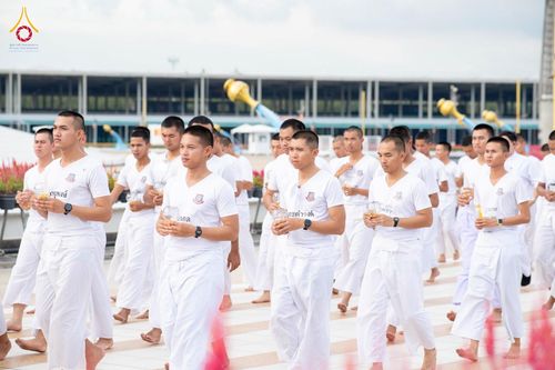 ภาพ No.350440:วันที่ 19-20 กันยายน พ.ศ. 2569 โครงการบรรพชาพัฒนาคุณธรรม จริยธรรม สำหรับนักเรียนนายสิบตำรวจ (นสต.) รุ่นที่ 16 ศูนย์ฝึกอบรมตำรวจภูธรภาค 1 ณ สภาธรรมกายสากล ห้องแก้วสารพัดนึก 2