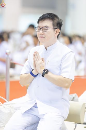 ภาพ No.328043:วันอาทิตย์ต้นเดือนที่ 3 พฤษภาคม พ.ศ.2569 พิธีบูชาข้าวพระ ณ วัดพระธรรมกาย