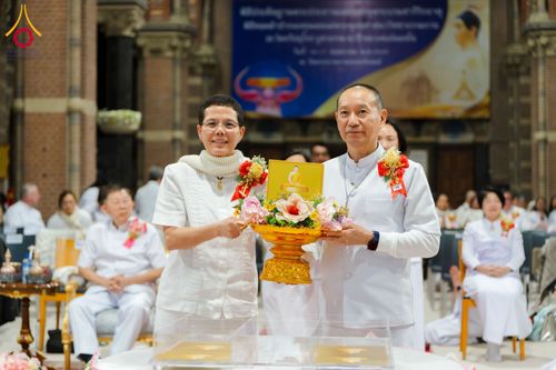 ภาพ No.329717:วันที่ 16 พฤษภาคม พ.ศ.2569 พิธีประดิษฐานพระประธาน และบรรจุพระบรมสารีริกธาตุ เนเธอร์เเลนด์
