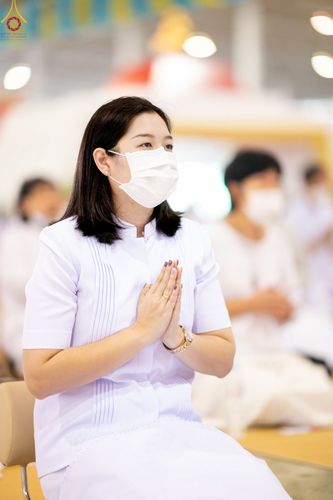 ภาพ No.75600:วัดพระธรรมกายจัด งานบุญวันอาทิตย์ต้นเดือน  มีกิจกรรมดังนี้ พิธีตักบาตร, พิธีบูชาข้าวพระ พระธรรมยาตรารับประกาศนียบัตร โครงการธรรมยาตราฯ ปีที่ 11 ในวันที่ 5 กุมภาพันธ์ พ.ศ. 2566 ณ วัดพระธรรมกาย อ.คลองหลวง จ.ปทุมธานี