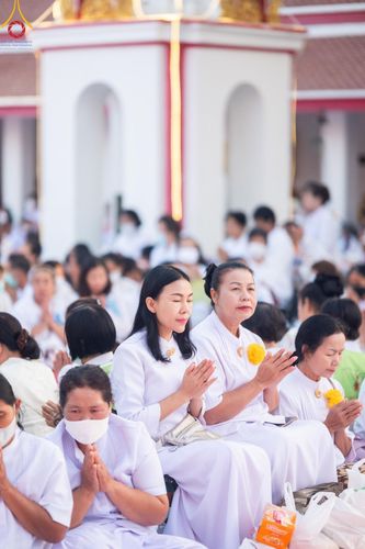 ภาพ No.112745:พิธีตักบาตรพระธรรมยาตราฯ ณ วัดสองพี่น้อง จ.สุพรรณบุรี วันที่ 15 มกราคม พ.ศ. 2567