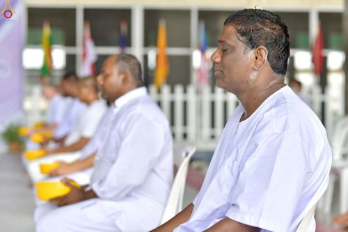 ภาพ No.230822:วันที่ 28 มิถุนายน พ.ศ. 2568 พิธีตัดปอยผมและปลงผม โครงการบวชพระนานาชาติ AEC & WAB รุ่นที่ 9 ณ วิหารคด 2 วัดพระธรรมกาย