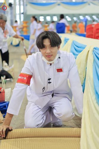 ภาพ No.58271:V.41 เทหมดใจ  ลุยต่อไป ร้อยซาวปี การเตรียมงาน การปฏิบัติงาน และการเก็บงาน ของเจ้าหน้าที่หน่วยงานต่างๆ เพื่อพิธีฉลองอายุวัฒนมงคล 80 ปี หลวงพ่อธัมมชโย และรับถวายมหาสังฆทาน 10,000 กว่าวัดทั่วประเทศ ในวันคุ้มครองโลก จันทร์ที่ 22 เมษายน พ.ศ. 2567