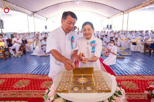 ภาพ No.211567:วันอาทิตย์ที่ 16 มีนาคม พ.ศ. 2568 พิธีทอดผ้าป่าฉลองปทุมเจดีย์ ณ ศูนย์อบรมเยาวชนปัตตานี